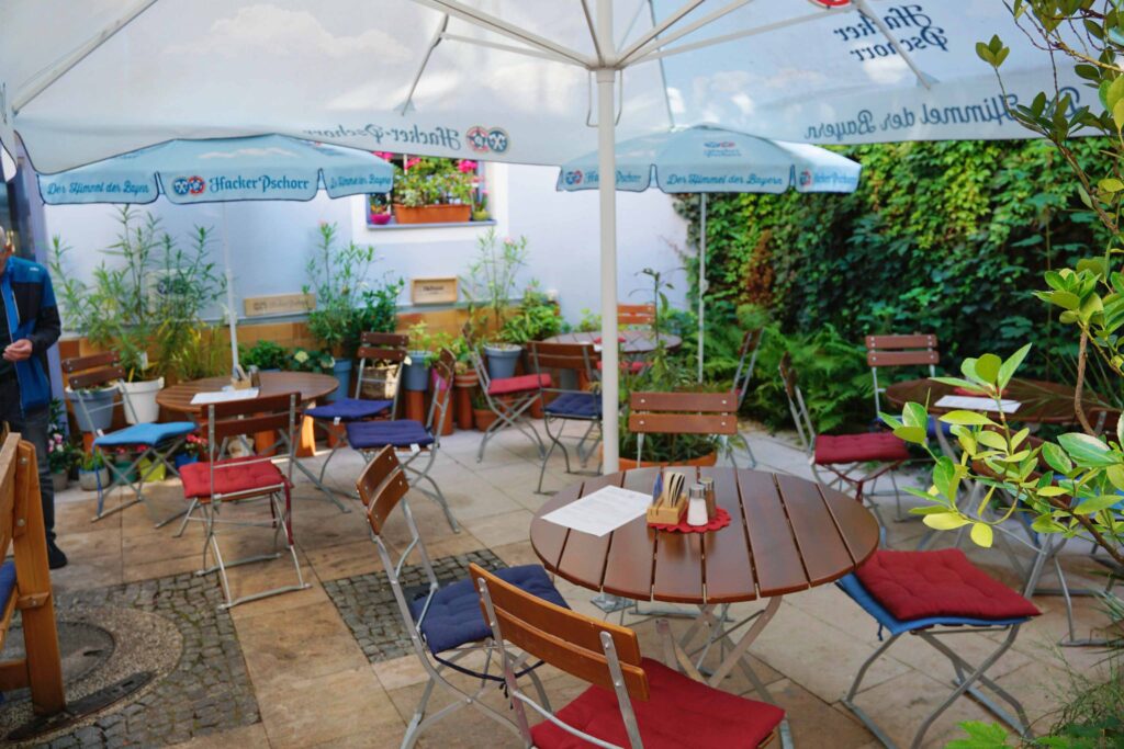 Biergarten Hof