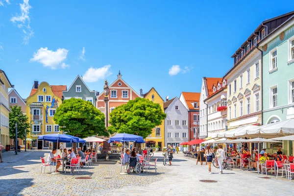 Depositphotos 549225830 Stock Photo Marien Square Weilheim Oberbayern Bavaria